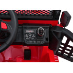 Elektrické autíčko Jeep BEAST 4x4 - MP3 - červené